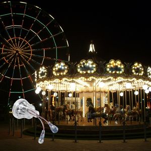 Aleros Iluminación exterior Luces de punto LED programables con IP67 DC24V Cuerpo de plástico 60mm 18LEDs RGB Cabochon <span class=keywords><strong>Pixel</strong></span> Light Punto LED - Product Image 1