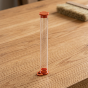 Étui de voyage transparent en plastique pour brosse à dents, avec bouchon à anneau, pour la salle de bain - Product Image 3