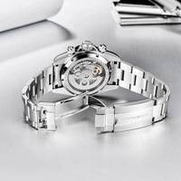 PAGANI DESIGN Nouvelles montres mécaniques pour hommes, montres de luxe en verre saphir, design ajouré, montre automatique pour hommes, chronographe Reloj