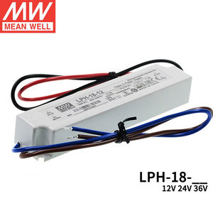 Meanwell ไดรเวอร์ไฟ LED กันน้ำแหล่งจ่ายไฟ IP67ไฟ12V 24V 36V 48V AC เป็น DC แรงดันไฟฟ้าคงที่สำหรับกลางแจ้งแถบไฟสัญญาณ - Product Image 3
