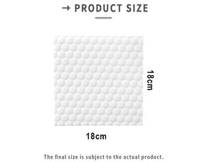 20 मैजिक स्पंज इरेज़र शीट का पैक कॉन्टेक्स पॉइंट डिजाइन मल्टी सतह क्लीनर बर्तन रसोई काउंटर सफाई कपड़े - Product Image 5