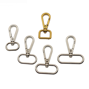 Thanh trượt ba vòng chữ <span class=keywords><strong>D</strong></span> 20/25/38mm 4/5 '/1 "móc chụp xoay-Khóa làm Túi tự làm & phụ kiện phần cứng thủ công - Product Image 3