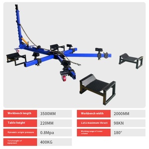 Châu Âu tự động sửa chữa nền tảng đơn giản Khung bốn-vise dầm Corrector Dent <span class=keywords><strong>puller</strong></span> cho tấm kim loại nhựa vật liệu thép - Product Image 1