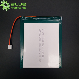 Dung lượng cao licoo2 lp407695 có thể sạc lại Li-Polymer 5000mAh 3.8V pin lithium polymer - Product Image 2