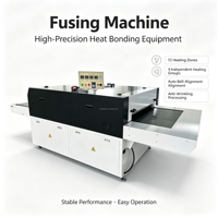 Nouvelle Machine de Fusion et de Collage de Tissus Pneumatique Multifonctionnelle, Rouleau Anti-Plis, Machine de Traitement Textile pour Vêtements, Presse à Chaud 9