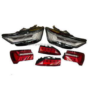Para <span class=keywords><strong>Audi</strong></span> A6L C7 C8 18-23 kit de carrocería actualización sin pérdidas instalar parachoques delantero y trasero con faros directamente usando el capó - Product Image 6