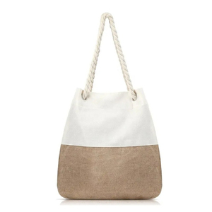 <span class=keywords><strong>Bolsa</strong></span> <span class=keywords><strong>de</strong></span> Mano Grande <span class=keywords><strong>de</strong></span> Lona <span class=keywords><strong>de</strong></span> Algodón <span class=keywords><strong>de</strong></span> Color Sólido, Estilo <span class=keywords><strong>Patchwork</strong></span>, con Cierre, Asa <span class=keywords><strong>de</strong></span> Cuerda Gruesa, Simple, para Uso Diario, <span class=keywords><strong>Bolsa</strong></span> <span class=keywords><strong>de</strong></span> Hombro - Product Image 6