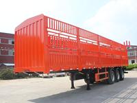 Semi-remorque porte-conteneurs à poutre en I robuste 3-4 essieux de marque chinoise renommée, capacité de charge de 50 000 kg, remorques de camion en acier