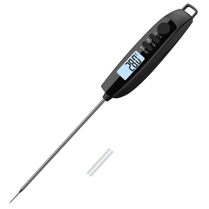 Thermomètre numérique portable à lecture instantanée pour cuisine, en métal, pour la mesure de la température du pain, du four, du fumoir et de la viande - Offre Spéciale - Product Image 3