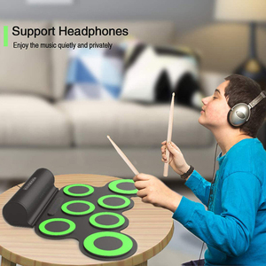 Juguetes Pequeños Educativos para Niños, Instrumentos Musicales Usados, Juego de Batería, Batería Electrónica Infantil - Product Image 2