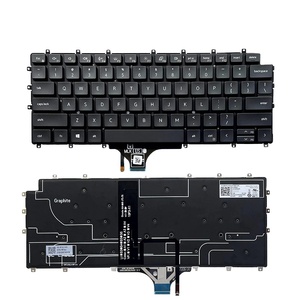 <span class=keywords><strong>Teclado</strong></span> Original Nuevo en Inglés <span class=keywords><strong>para</strong></span> Dell Latitude 9520 9510, Retroiluminado Negro, 03R93D PNLK1330H2A00 40PE621 - Product Image 1