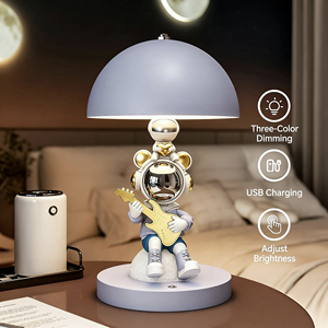 ของตกแต่งรูปนักบินอวกาศสัตว์เรซิ่นใหม่ปี <span class=keywords><strong>2026</strong></span> สำหรับตกแต่งห้องนั่งเล่น ห้องเด็ก ห้องนอน พร้อมไฟกลางคืน ของตกแต่งระดับไฮเอนด์ - Product Image 3