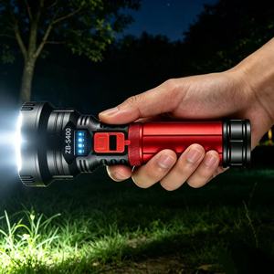 ไฟฉาย LED แบบชาร์จไฟได้ อลูมิเนียมอัลลอยด์ ปรับความสว่างได้ แสงสีขาว ใช้กลางแจ้ง - Product Image 3