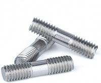 Custom OEM ODM Size Double End Threaded Stud Bolt Stainless Steel For Furniture Assembly