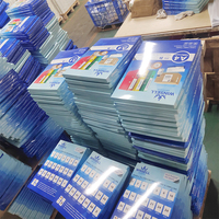40Up 45 Up 100 Barcode 45Up Autocollant multi-usages Demi-feuille A4 Étiquettes d'expédition auto-adhésives