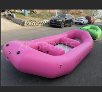 Bateau de sauvetage gonflable, point de chute, radeau de pêche flottant, 2023