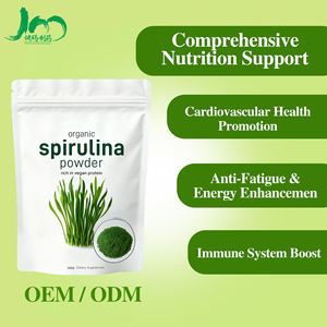 Органический порошок спирулины 99% чистоты, пищевая добавка для укрепления иммунитета, OEM, частная торговая марка, сертифицировано Халяль/Кошер - Product Image 3