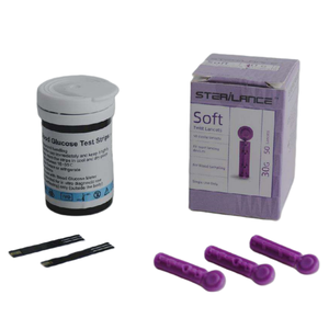 집에서 사용하는 혈당 측정기, 채혈 키트 포함, 고정밀 의료용 측정기기, 공장 직판 테스트 - Product Image 3