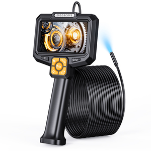 Caméra endoscopique industrielle portable 5M 5 pouces IPS 8mm 2MP IP67, mini caméra d'inspection Explorer pour <span class=keywords><strong>tuyaux</strong></span>, portable, industrielle - Product Image 1