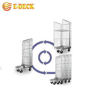 4 bên gấp bền di chuyển hậu cần Bảng vận chuyển dây cuộn <span class=keywords><strong>container</strong></span> - Product Image 2