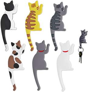 Aimant de réfrigérateur en PVC caoutchouc 3D en forme d'animal créatif pour la décoration de la maison - Product Image 5