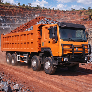 Camiones Volquete Usados Sinotruk Howo 8*4 de 12 Ruedas, 30T, 40T, 50T, 60T, de Servicio Pesado, de Segunda Mano, para Minería, SINO HOWO 380HP 400, Camión Volquete 8x4 - Product Image 1