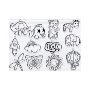 Xu Hướng Trẻ Em Tự Làm Động Vật Gói Giáo Dục Nhựa Thân Thiện Với Môi Pha Lê Cửa Sổ Nghệ Thuật Suncatcher Bức Tranh Nghệ Thuật Kit - Product Image 5