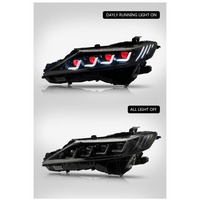 Camry 8ème génération 2018-2024 Mise à niveau LED 4 lentilles Devil Eye Phares DRL Design Double projecteur Accessoires de phare automatique pour Toyota