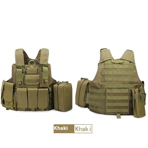 Spoir Outdoor tattico zaino mimetico gilet multifunzionale con funzione impermeabile, gilet da campeggio con cerniera - Product Image 3