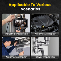 NOUVEAU Endoscope industriel pour tuyaux, caméra HD de réparation automobile, sonde de détection, inspection des égouts, vérification interne du moteur, inspection de chaudière