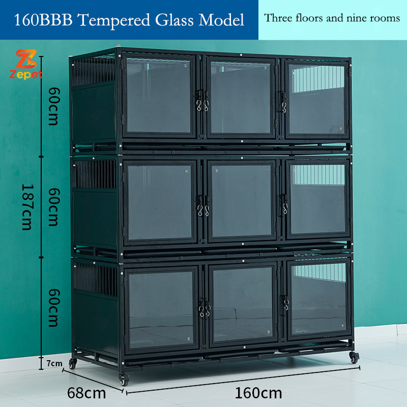 Black 160BBB tempered glass model