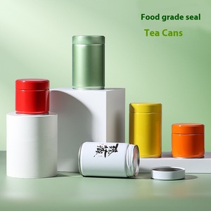 Rts cấp thực phẩm Matcha Trà lon THIẾC BỘT bao bì Jar lỏng trà tinplate kín lon - Product Image 3
