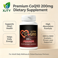 Capsules de Coenzyme Q10 en Gélules Molles à Marque Blanche OEM – Supplément Haute Concentration, Stimulant Naturel d'Énergie, Soutien Cardiaque et Immunitaire
