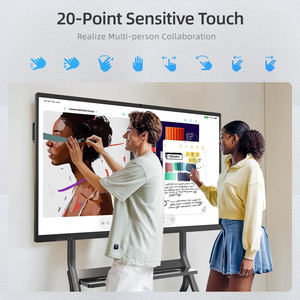 55-110 Inch Interactive Smart Board for Teaching Digital Signage Digital Calendar Multi Touch Interactive Flat Panel Whiteboard - Product Image 2