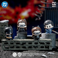 Suplay BTM Dark Knight HeyDolls Mini Figurines Boîte Mystère Authentique Nouvelle Collection Figurines en Sachet Mystère Figurines de Collection Cadeau d'Anniversaire