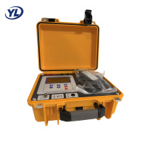 ZYL-BZ10A Probador de Resistencia de CC Portátil, Comprobador de Resistencia de Bobinado de Transformadores Todo en Uno, Cable, Batería de Litio, Adaptador de CA