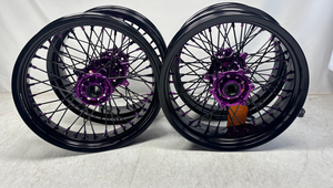 Pièces détachées pour moto Roues de moto <span class=keywords><strong>ktm</strong></span> 450 <span class=keywords><strong>Supermoto</strong></span> Roues en aluminium pour <span class=keywords><strong>KTM</strong></span> EXC/<span class=keywords><strong>SXF</strong></span> 125CC-525CC 2003-2025 - Product Image 3