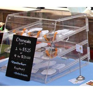 Espositore Multistrato Personalizzato <span class=keywords><strong>per</strong></span> Panetteria e Pasticceria, Vetrina in Acrilico <span class=keywords><strong>per</strong></span> Torte e Dolci, Scaffale Espositivo <span class=keywords><strong>per</strong></span> Alimenti - Product Image 5