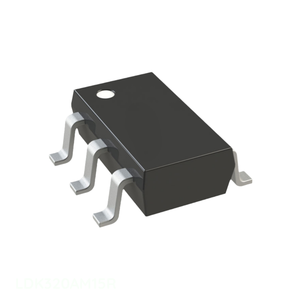 Composants électroniques en vente, canal fabricant, circuit intégré régulateur linéaire 1,5 V 200 mA SOT23 5 SC 74A, SOT 753 Gestion de l'alimentation (PMIC) LDK320A - Product Image 1