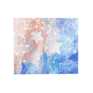 Yiyu OEM Carillon a Manovella con Specchio Rotante e Cofanetto Portagioie Musicale, Design Stella Colorata, MOQ Basso 100 - Product Image 4