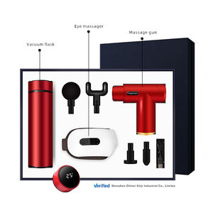 Frasco de vacío corporativo de lujo personalizado al por mayor + masaje ocular + pistola de masaje conjunto de regalo de negocios - Product Image 4