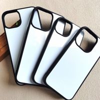 Coque de téléphone 2D vierge pour sublimation, personnalisable par transfert thermique, pour iPhone Samsung, impression DIY
