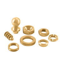Pièces usinées par tournage CNC, petites pièces en laiton usinées par CNC, produits d'usinage par tournage sur tour en laiton, pièces métalliques CNC pour tour