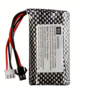 7.4V 1300mAh SM3P lithiumbatterij <span class=keywords><strong>3</strong></span>-pins horlogegevoelige twist-modelauto, gebaarafstandsbediening klimmen - Product Image 1