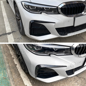Cubierta embellecedora de faro antiniebla y divisor de aire para parachoques delantero BMW Serie 3 G20 G21 318i 320i 325i 330i 330d 330e 2019-2022 - Product Image 3