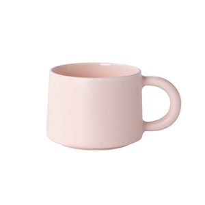 Taza de cerámica mate de color sólido para café, leche, desayuno, con opción de logotipo personalizado. - Product Image 3