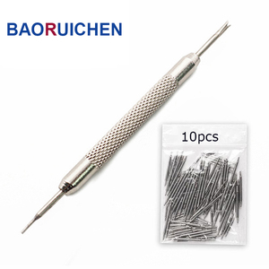 Reloj de plata banda de enlace resorte Pin Remover Kit de reparación de <span class=keywords><strong>la</strong></span> barra de herramientas de relojero de resorte de reloj Bar herramienta - Product Image 1