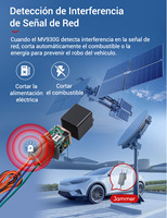 Relé Oculto Mini GPS Micodus MV930G 4G, Rastreo Vehicular, Corte de Motor, Anti-Interferencia, Localizador para Motocicletas