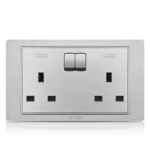 Convenience Brand Factory Explosion Proof Electrical 2 Gang Socket Outlet