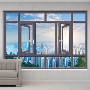 2024 Двухслойное закаленное тонированное стекло створка верхнего окна виллы - Product Image 2